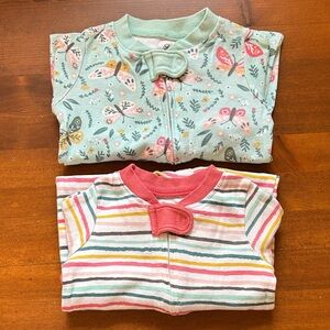 Honest Baby Pajama Bundle, 0-3 months